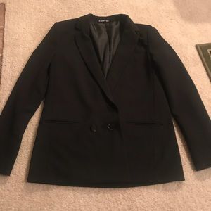 Express Black Boyfriend Blazer size 4